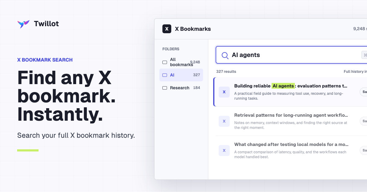 Twillot - Your X assistant screenshot 1